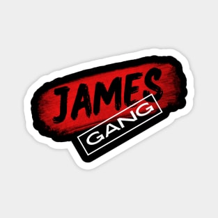 james gang simple design Magnet