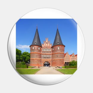 Holsten Gate, Luebeck, Schleswig-Holstein, Germany, Europe Pin