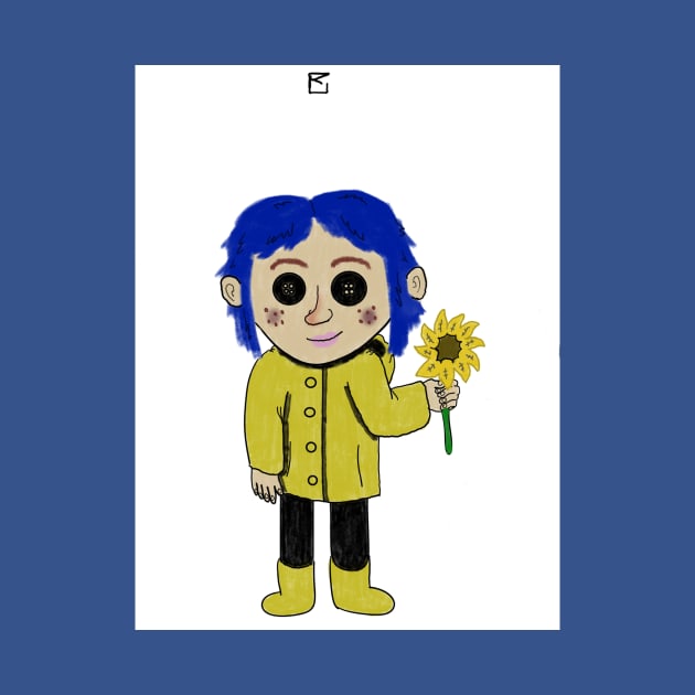 Sunflower Coraline by RedLobertin