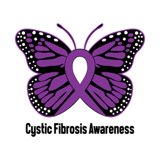 Cystic Fibrosis Awareness Butterfly Hope T-Shirt