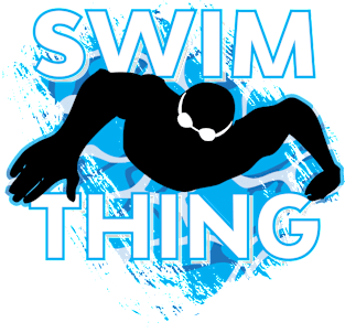 Swim Pool Swim Thing Magnet