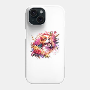 English Toy Spaniel Celebrates Mothers Day - Cherished Dog Mom Gift Phone Case