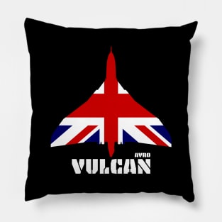 Avro Vulcan (Union Jack Flag) Pillow