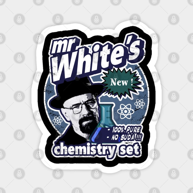 Mr Whites Chemistry Set. Magnet by NineBlack