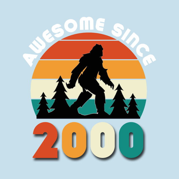 Disover Awesome Since 2000 - Awesome Since 2000 - T-Shirt