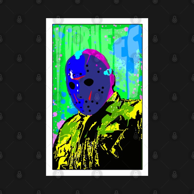 Psychadelic Voorhees 2 by crowjandesigns