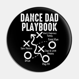 Dance Dad Playbook Pin