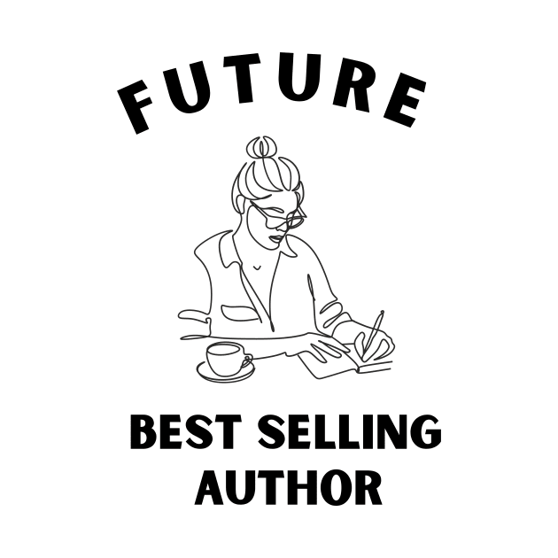 Future Best Selling Author Funny Girl writer by soukai