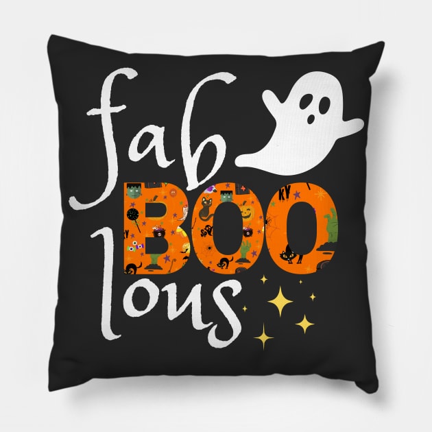 faboolous halloween sassy Pillow by saiinosaurus