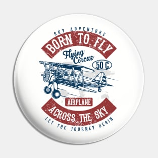 Born To Fly Pin