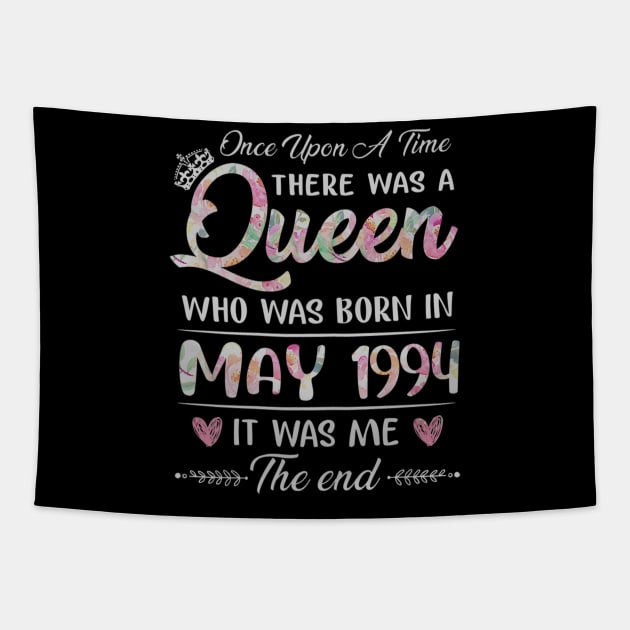 Girls 26th Birthday Queen May 1994 26 Years Old Tapestry by daylightpombo3