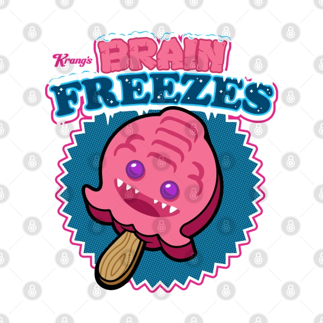 Krang's Brain Freezes by harebrained