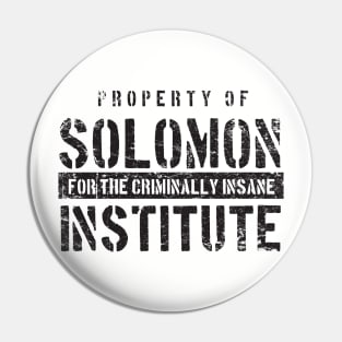 Property of Solomon Institute Pin