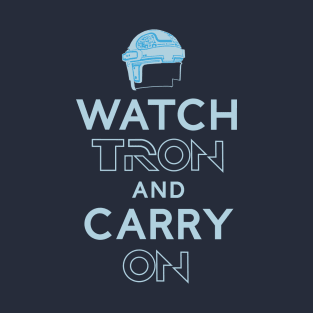 Watch Tron and Carry On T-Shirt