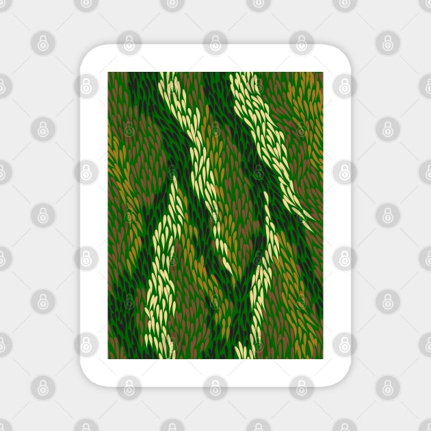 Aboriginal Art - Grass Land Magnet by hogartharts