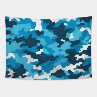 SKY BLUE CAMOUFLAGE DESIGN, IPHONE CASE AND MORE Tapestry