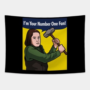 Annie Wilkes can do it Tapestry