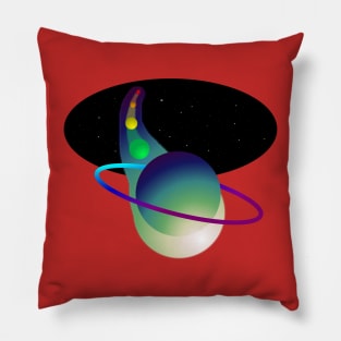 Escaping the Universe Pillow