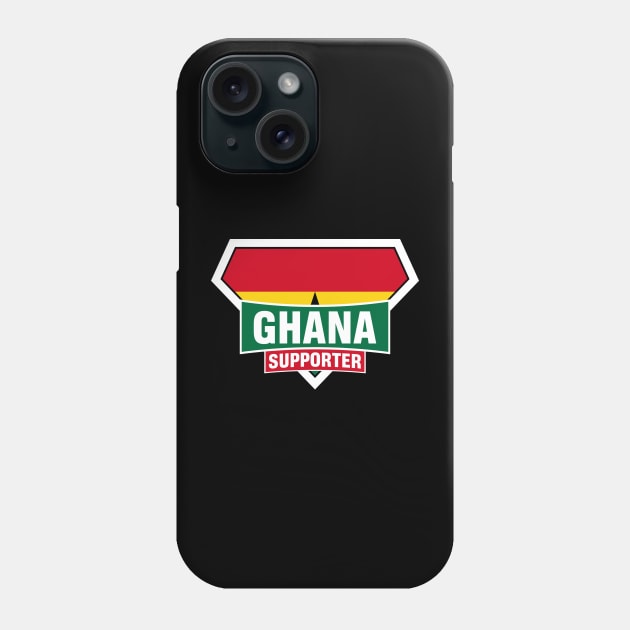 Ghana Super Flag Supporter Phone Case by ASUPERSTORE