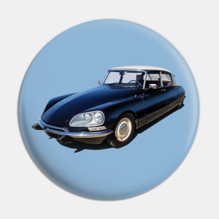 Citroen DS in Black Pin