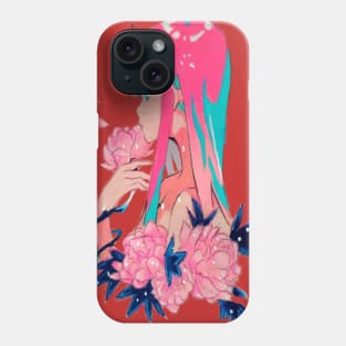 zero two from darling in the franxx Phone Case