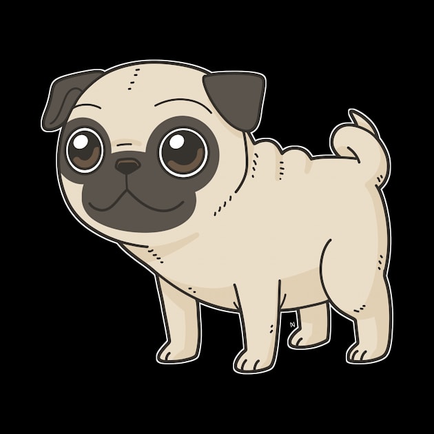 Pug by natexopher