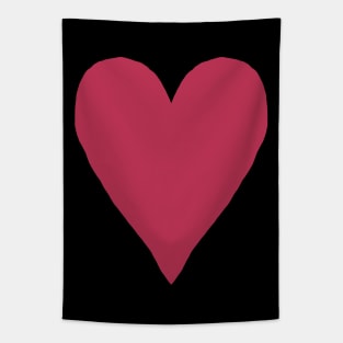 Viva Magenta Heart Pantone Color of the Year 2023 Tapestry