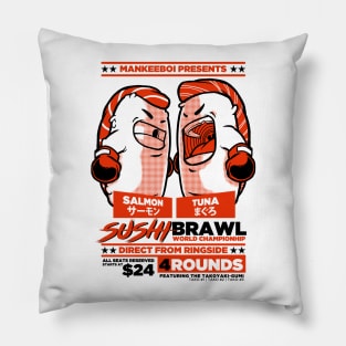 Sushi Brawl Pillow