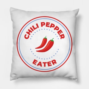 Chili pepper eater Pillow