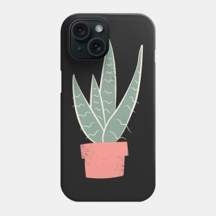 Aloe Vera in a Pot | Pastel Phone Case