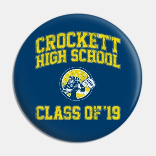 Crockett High School Class of 19 (Booksmart) Pin