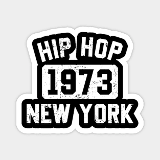 Hip Hop Music - New York 1973 Magnet