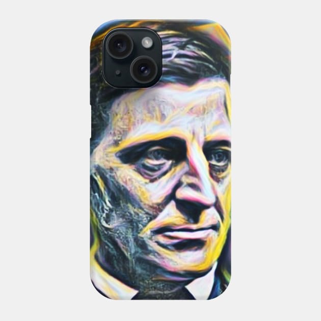 Ralph Waldo Emerson Portrait | Ralph Waldo Emerson Artwork 2 Phone Case by JustLit