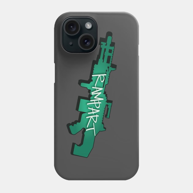 Rampart Graffiti Phone Case by IMOD.er