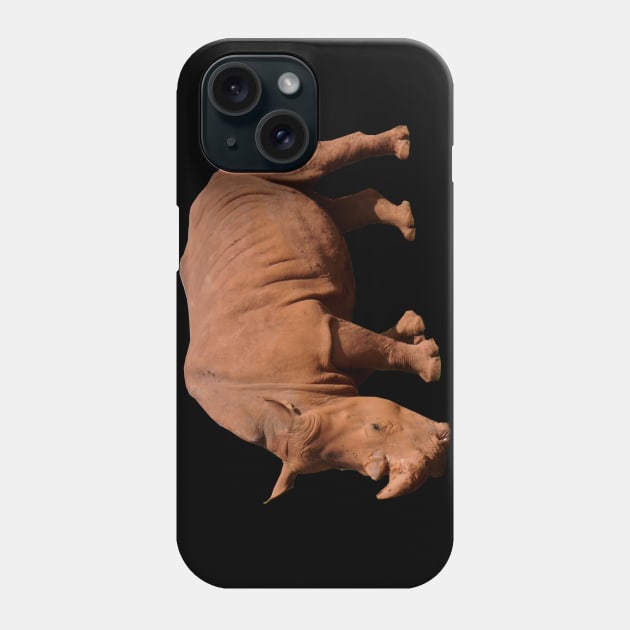 Rhino Phone Case by Nicole Gath Photography