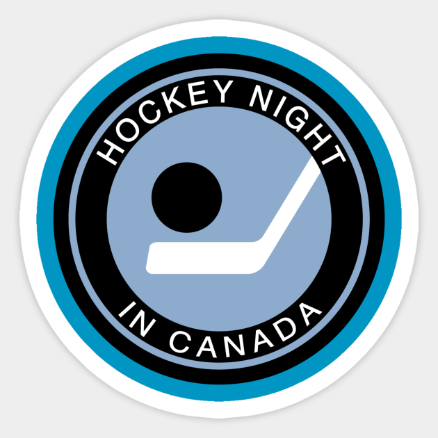 Hockey Night in Canada bootleg - Hockey - Sticker