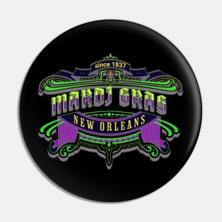 Mardi gras 1837 Pin