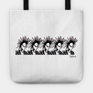 Punk Crew in Black by Blackout Clothing Tote