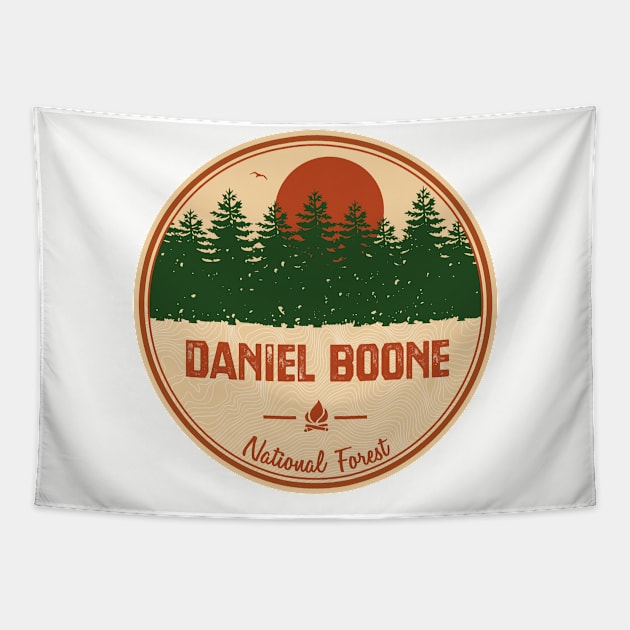 Daniel Boone National Forest Tapestry by esskay1000