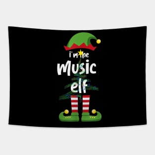 I'm The Music Elf Family Matching Christmas Pajama Gifts Tapestry