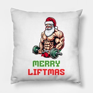 Merry liftmas Pillow