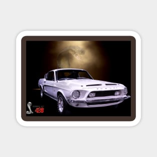 Shelby Mustang Cobra 1968 Magnet