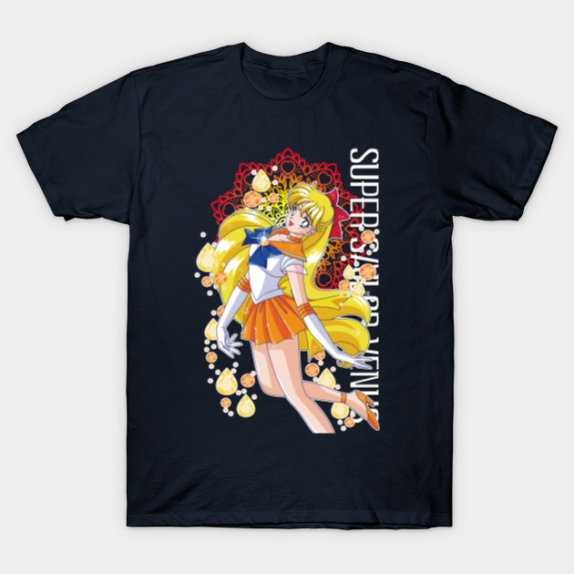 Super Sailor Venus - Sailor Moon - T-Shirt | TeePublic