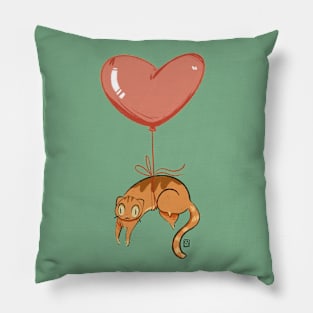 Cat in Love Pillow