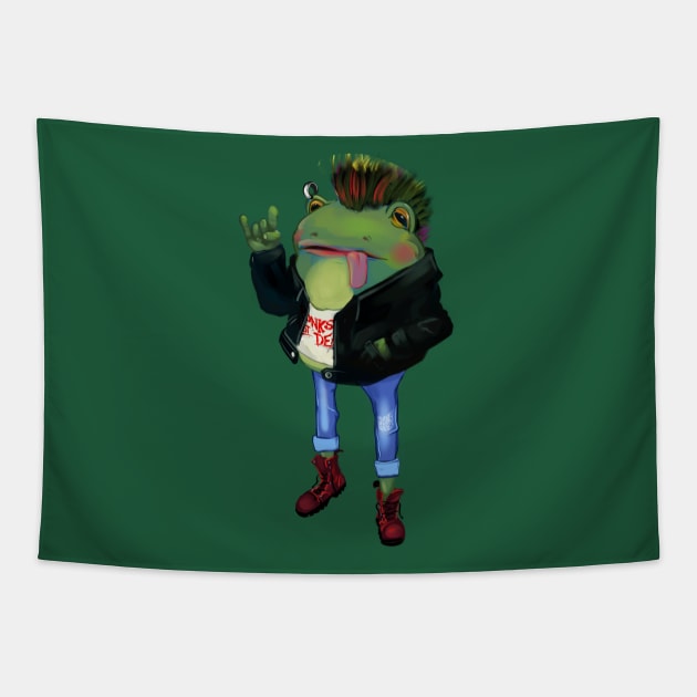 toad-punk Tapestry by Shaggy_Nik
