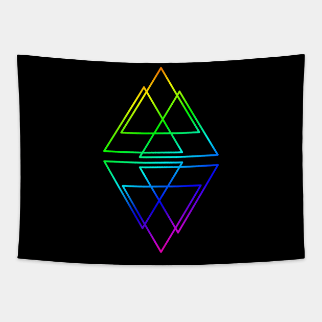 Graphic - geometric design - graphic pattern Tapestry by T-SHIRTS UND MEHR