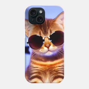 Retro Coool Cat Phone Case