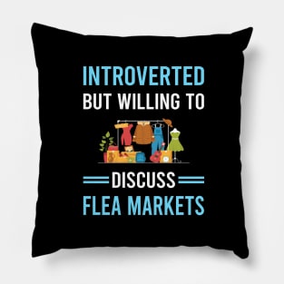 Introverted Flea Market Pillow