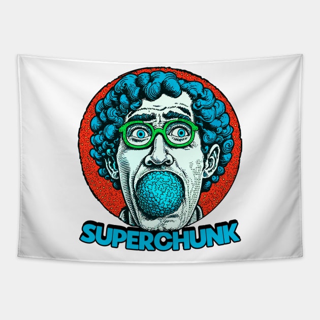 Superchunk --------- Original Fan Artwork Tapestry by unknown_pleasures