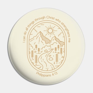 LDS Youth Theme 2023 All Things Through Christ Pin